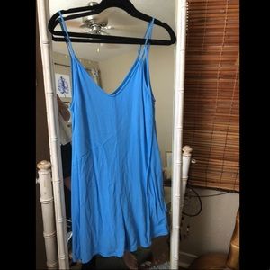 LUSH blue loose fit romper